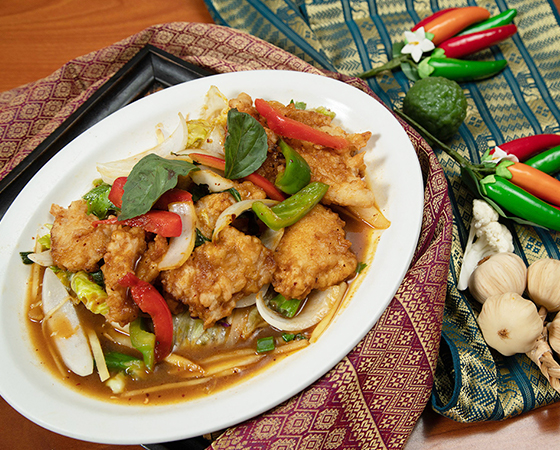 Image: Spicy Basil Fish